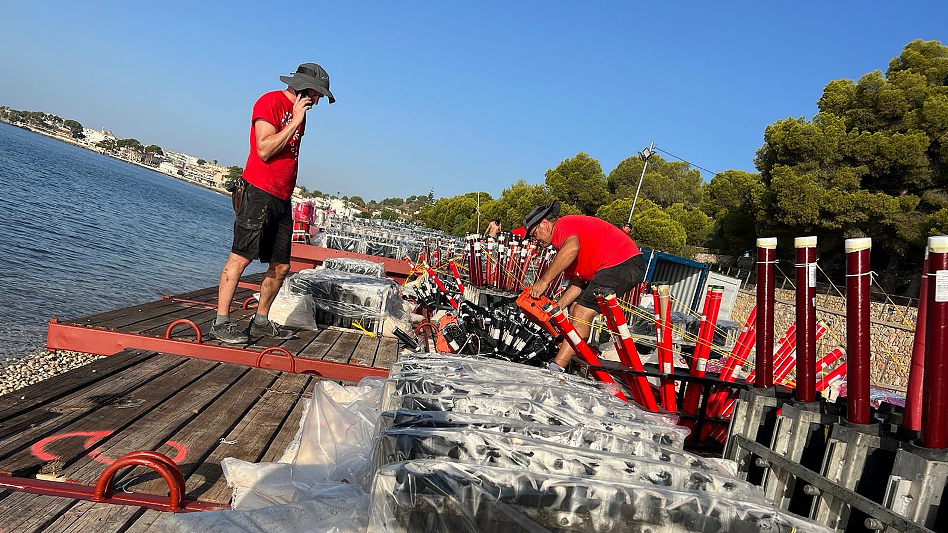 Castell de l'Olla de Altea 2023 Tonelada y media de pólvora flota